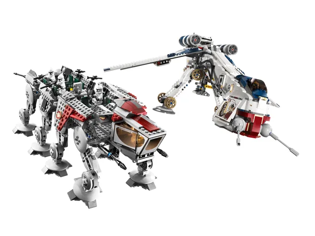 LEGO Republic Dropship with AT-OT 10195