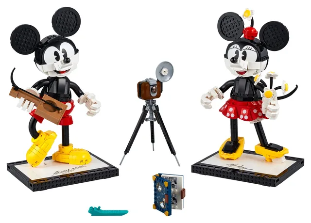 LEGO Mickey Mouse and Minnie Mouse Buildable Characters  43179