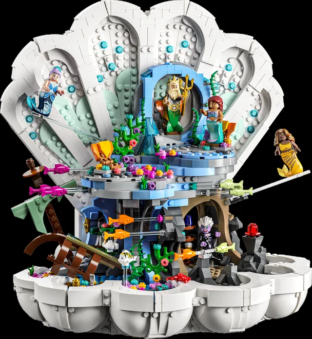 LEGO The Little Mermaid Royal Clamshell 43225