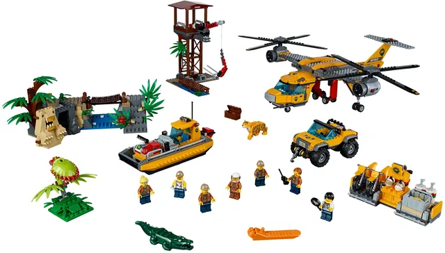 LEGO Jungle Air Drop Helicopter 60162