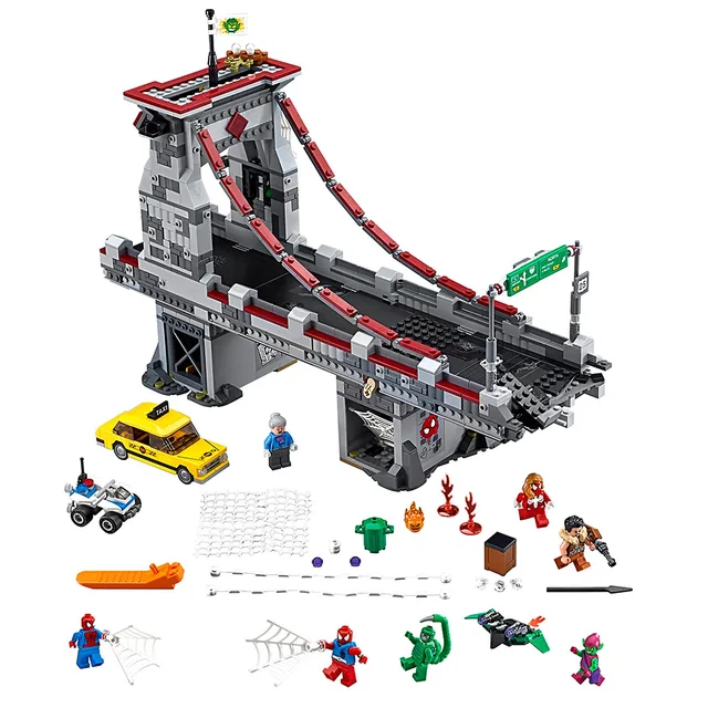 LEGO Spider-Man: Web Warriors Ultimate Bridge Battle 76057